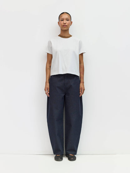 The Chloe Top | Contrast Neckband Tee