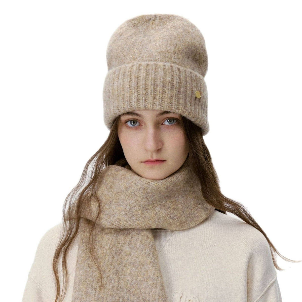 Solid Color Knitted Beanie