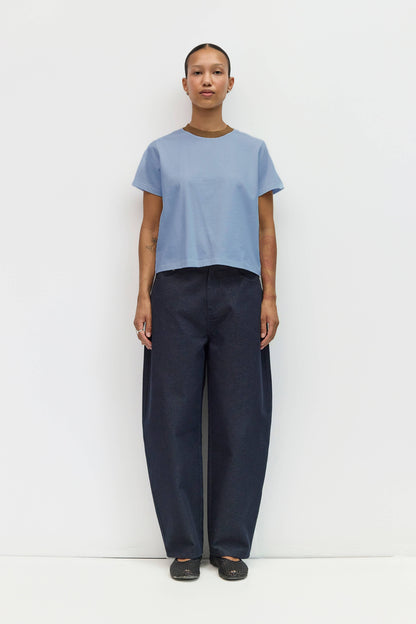 The Chloe Top | Contrast Neckband Tee