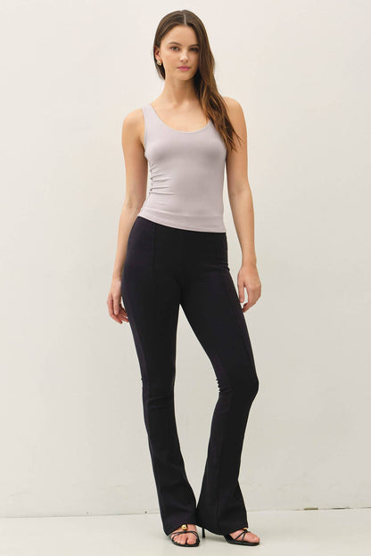 Double Lined Scoop Neck Tank