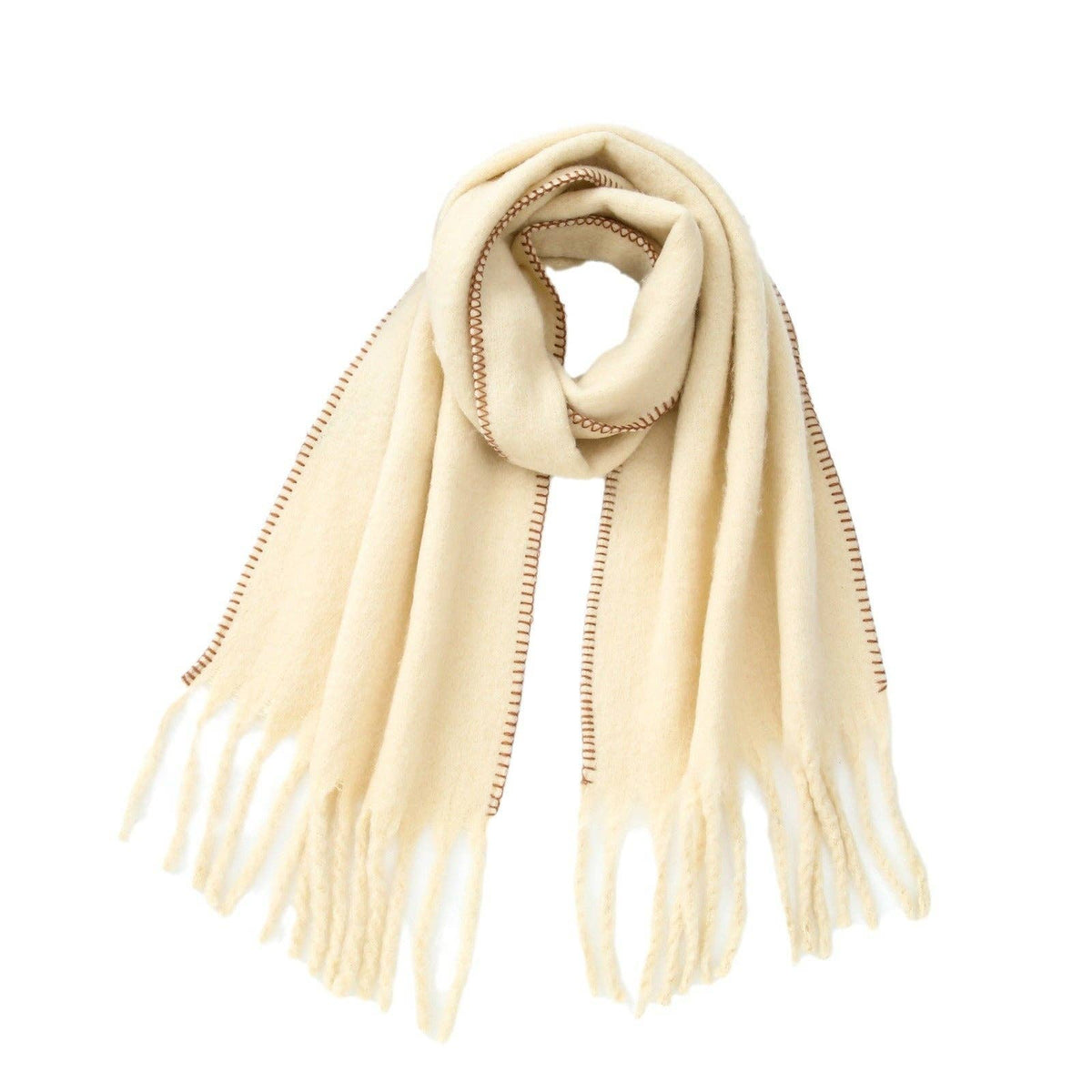 Fringed Winter Scarf
