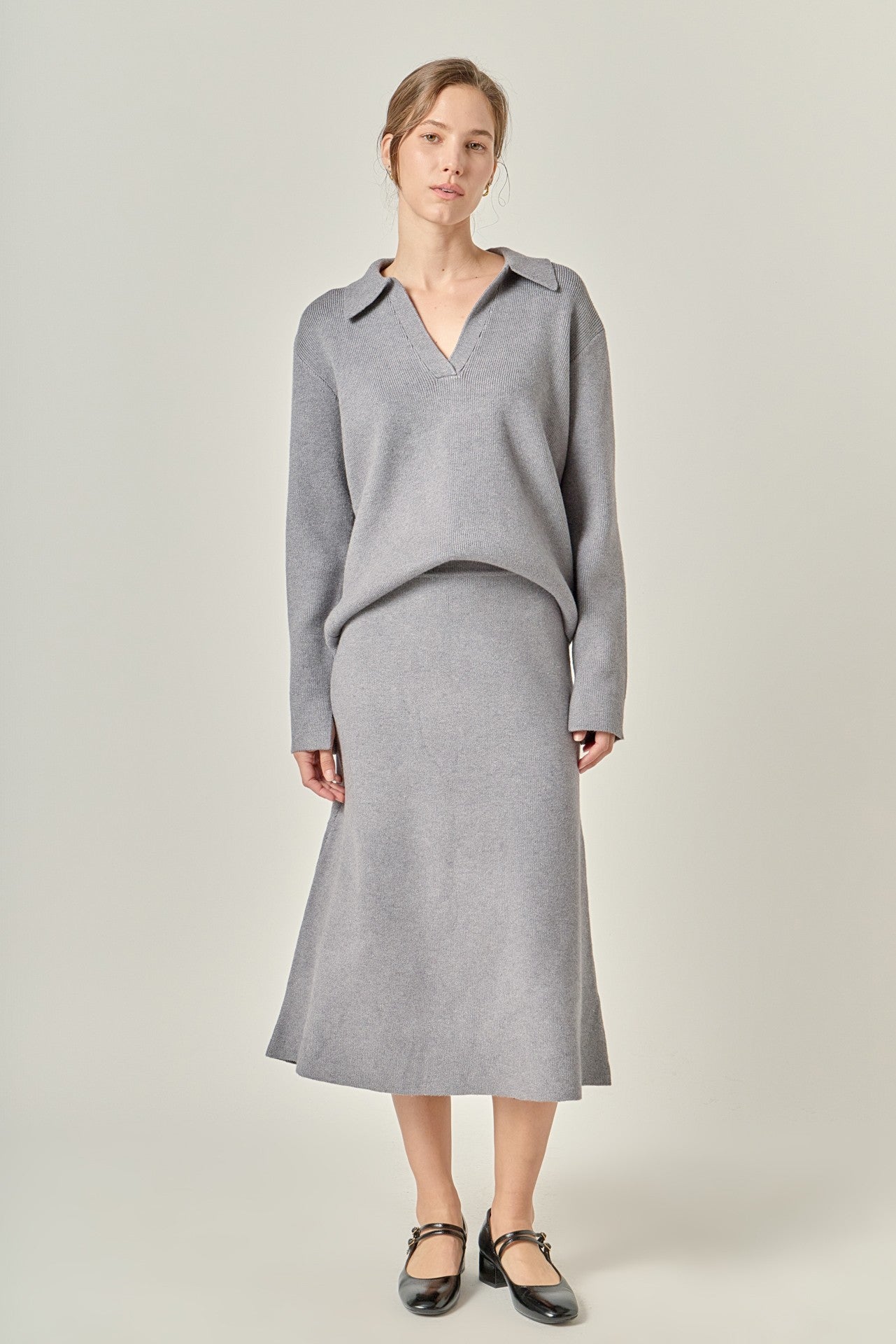 Oversized Collar Sweater