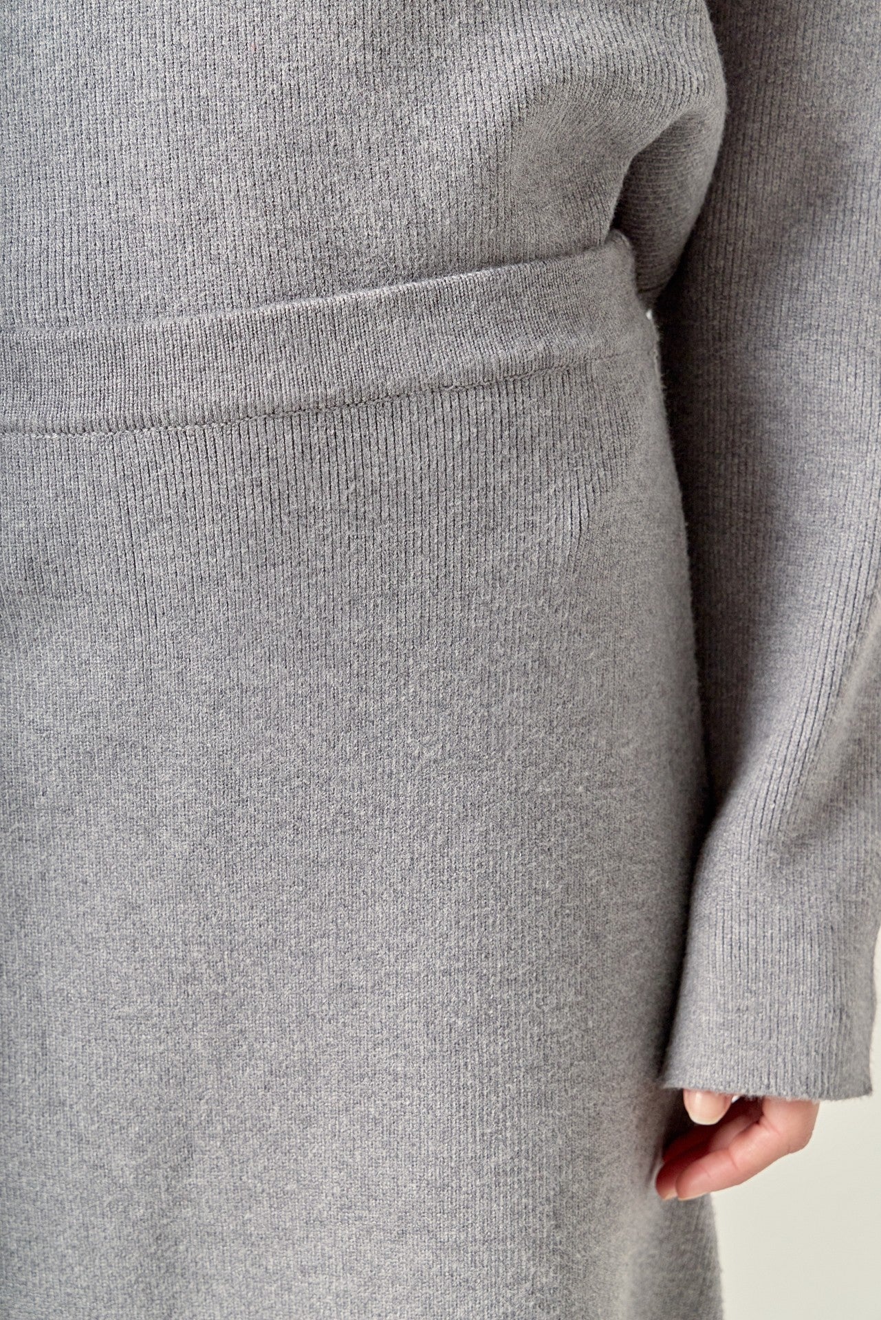 Knit Midi Skirt
