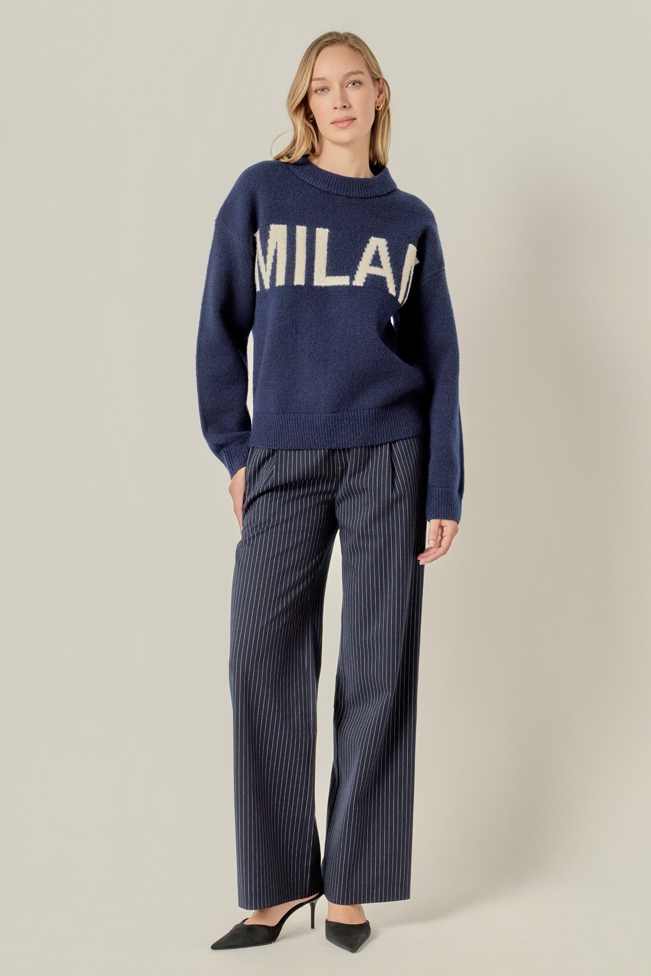 Graphic City Sweater