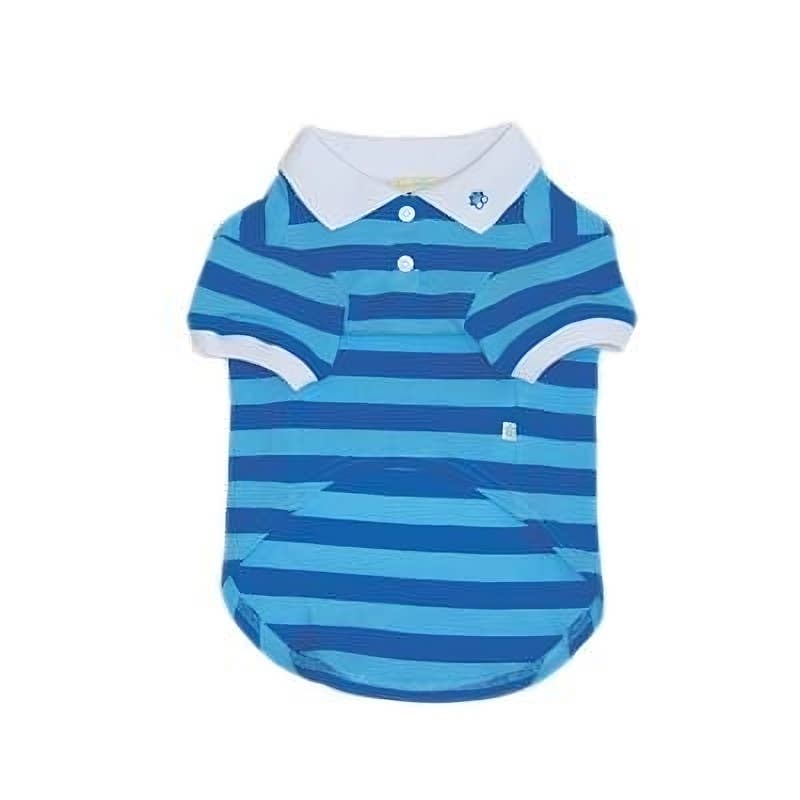 Stripe Polo Dog Shirt