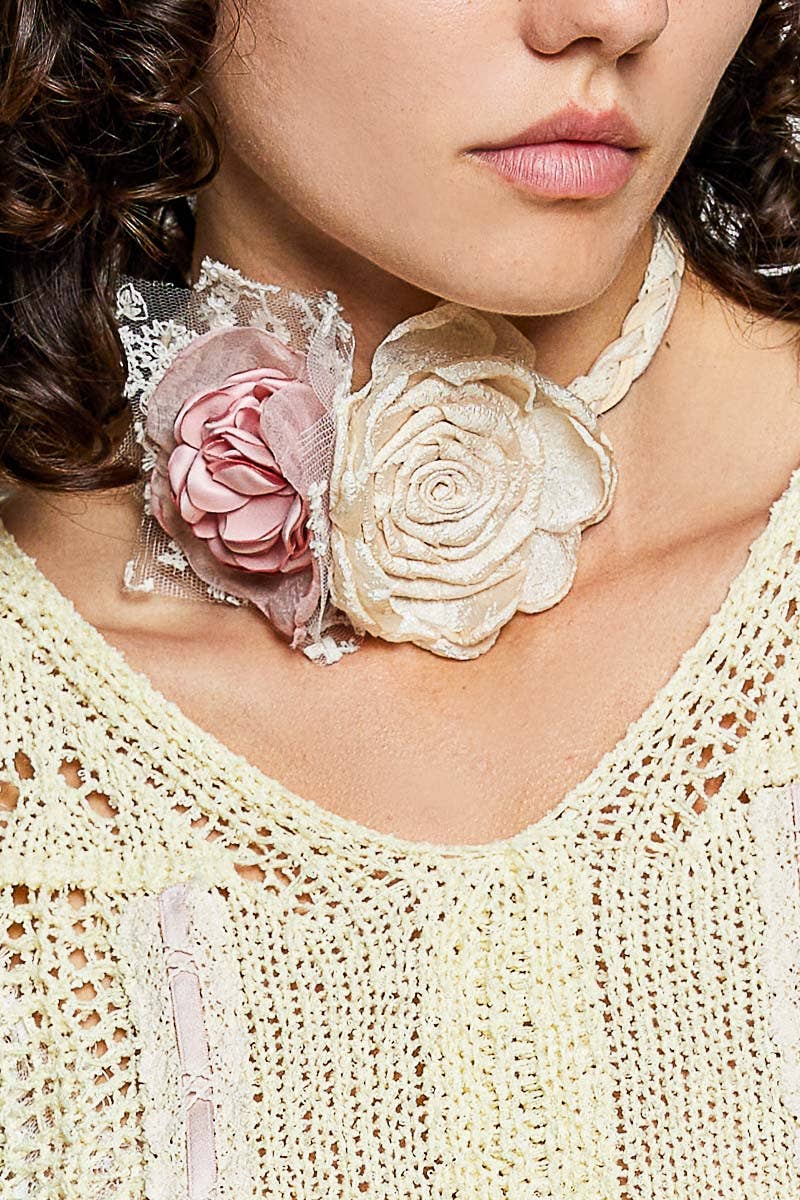 Bohemian Handmade Crochet Flower Belt