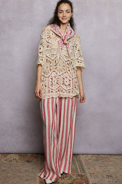 Floral Patterned Multi Style Wrap Scarf