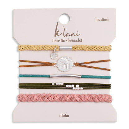 Aloha Hair Tie Bracelets