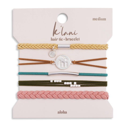 Aloha Hair Tie Bracelets
