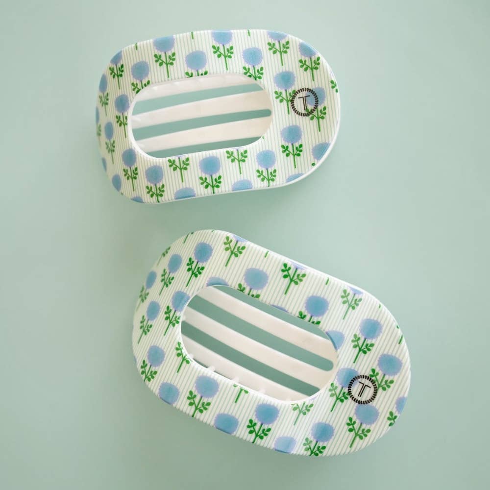 Flat Round Hair Clip - Medium