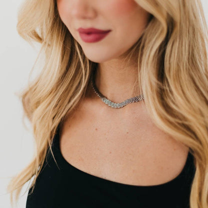 Addelynn Mesh Necklace