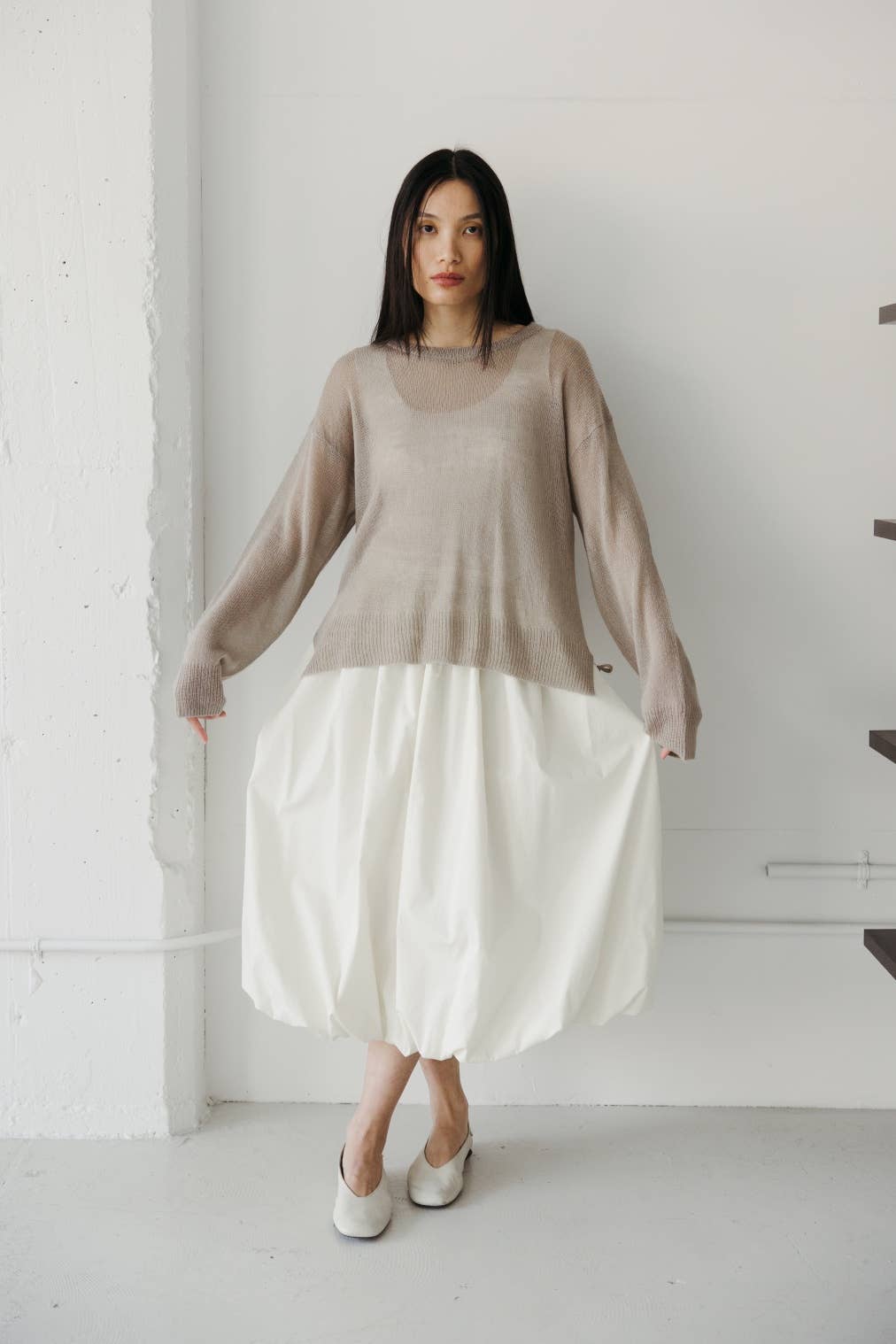 The Bella Skirt | Midi Bubble Skirt