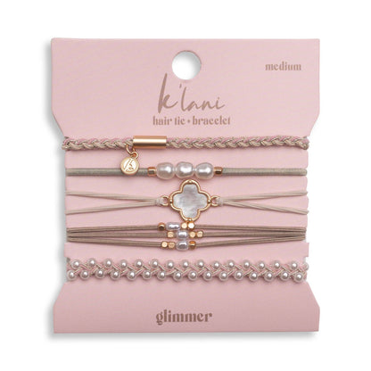 Glimmer Hair Tie Bracelets