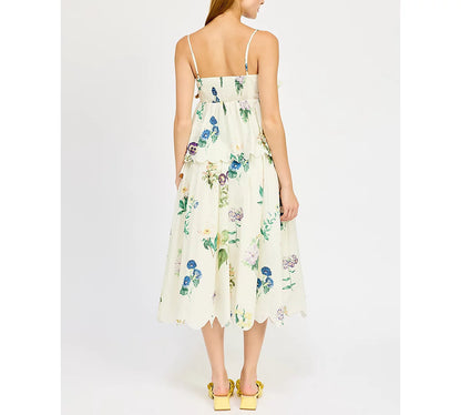 Ashley Belted Midi Skirt
