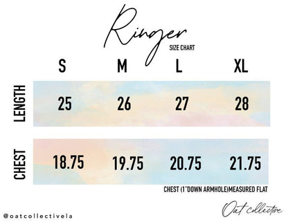 SUNDAY FUNDAY Ringer Graphic T-Shirt