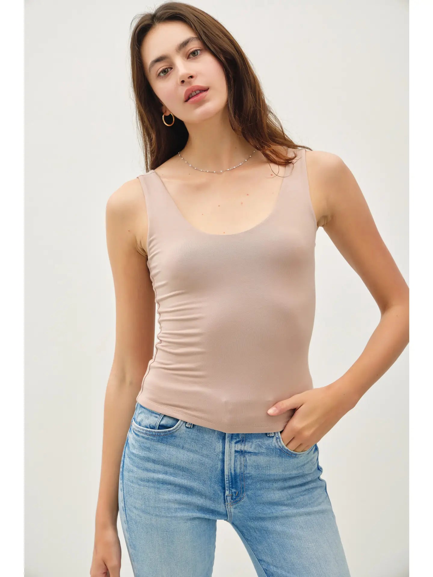 Scoop Neck Tank
