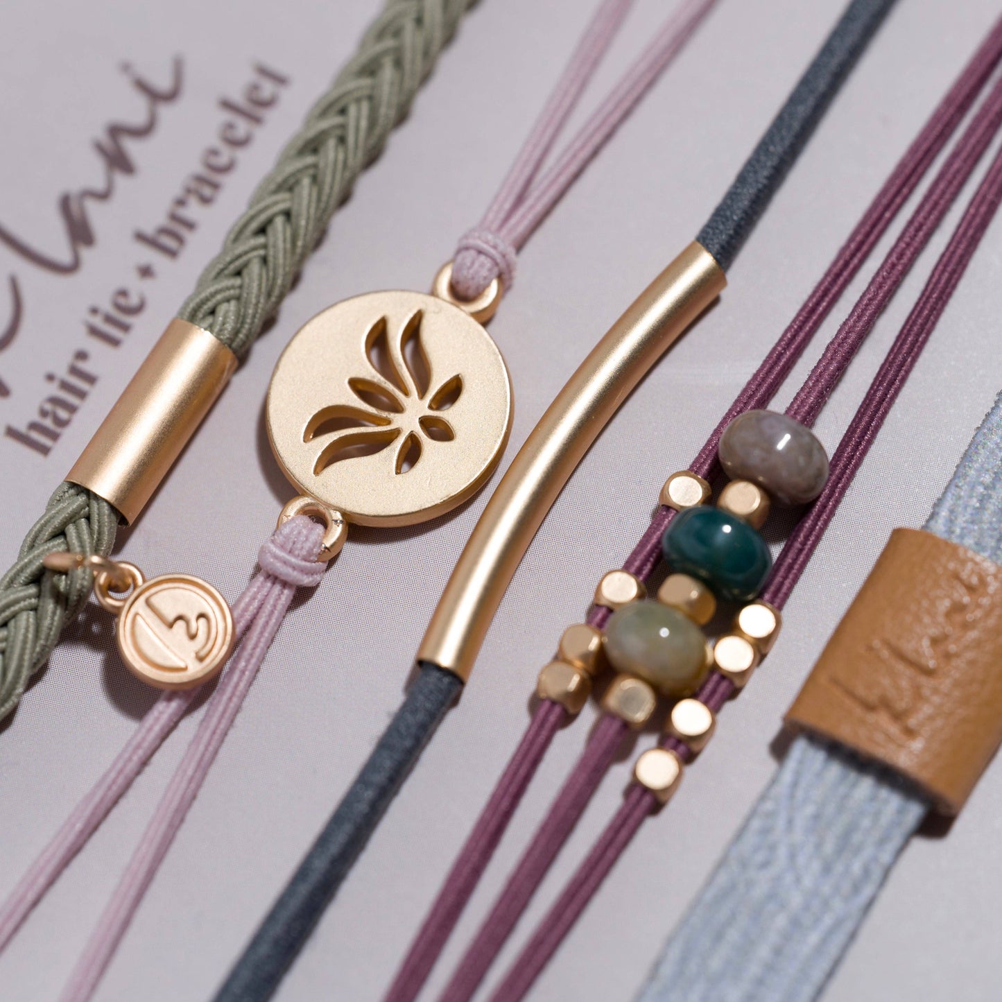 Breathe Hair Tie Bracelets