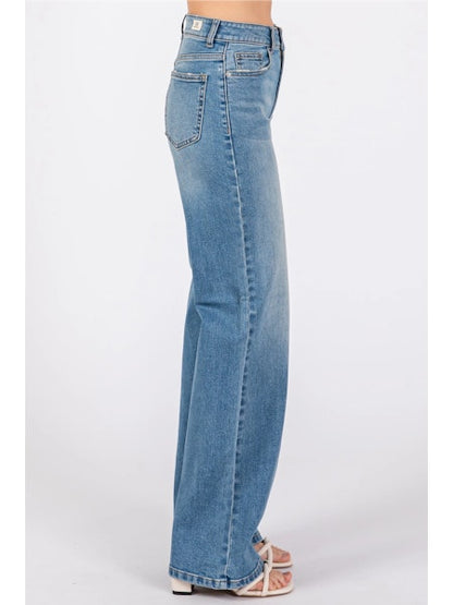 LTJ Gia Almost Rigid Slouch Wide Leg Jean