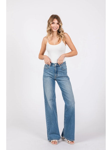 LTJ Gia Almost Rigid Slouch Wide Leg Jean