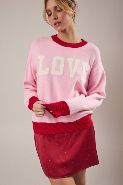 LOVE Graphic Sweater