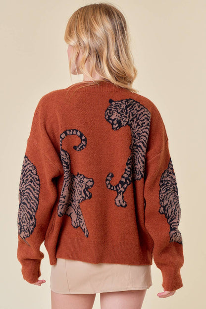 Tiger Cardigan