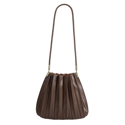 Carrie Pleated Shoulder Bag