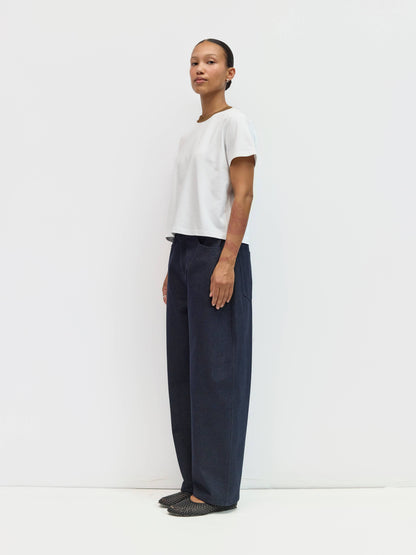 The Chloe Top | Contrast Neckband Tee
