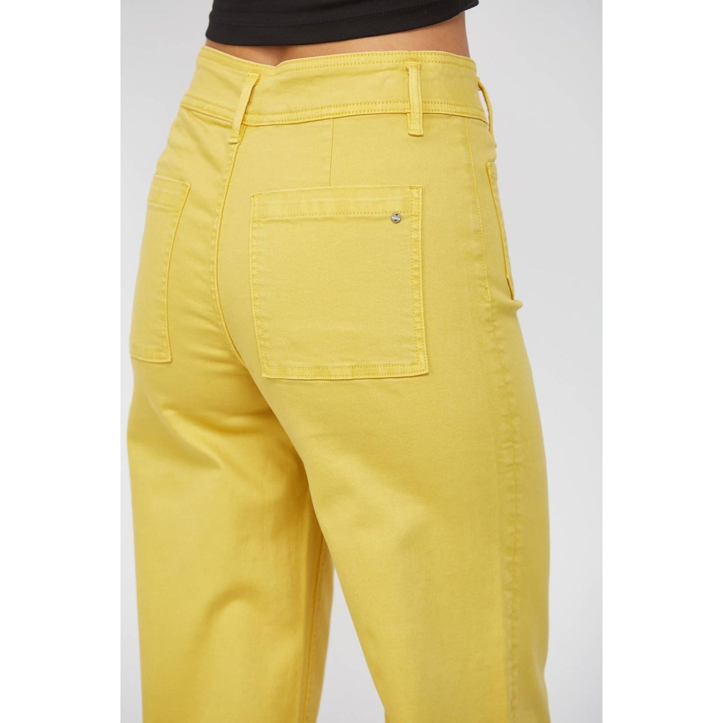 Cropped Wide Leg Pants