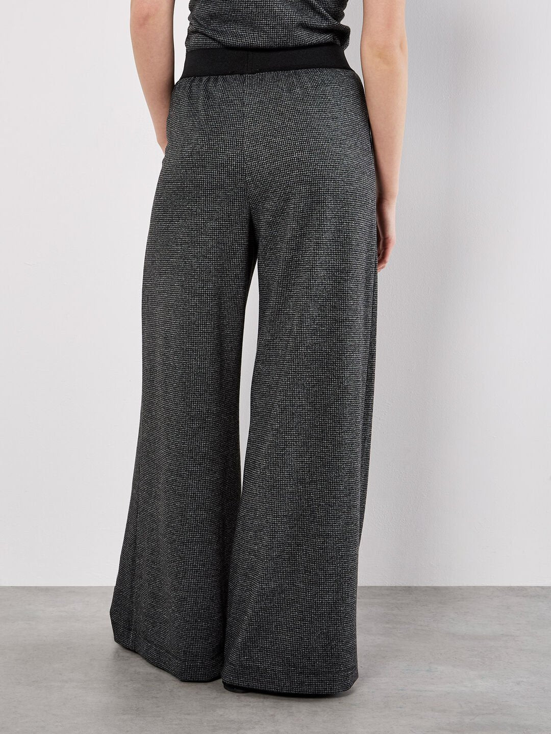 Dogtooth Print Lounge Pants
