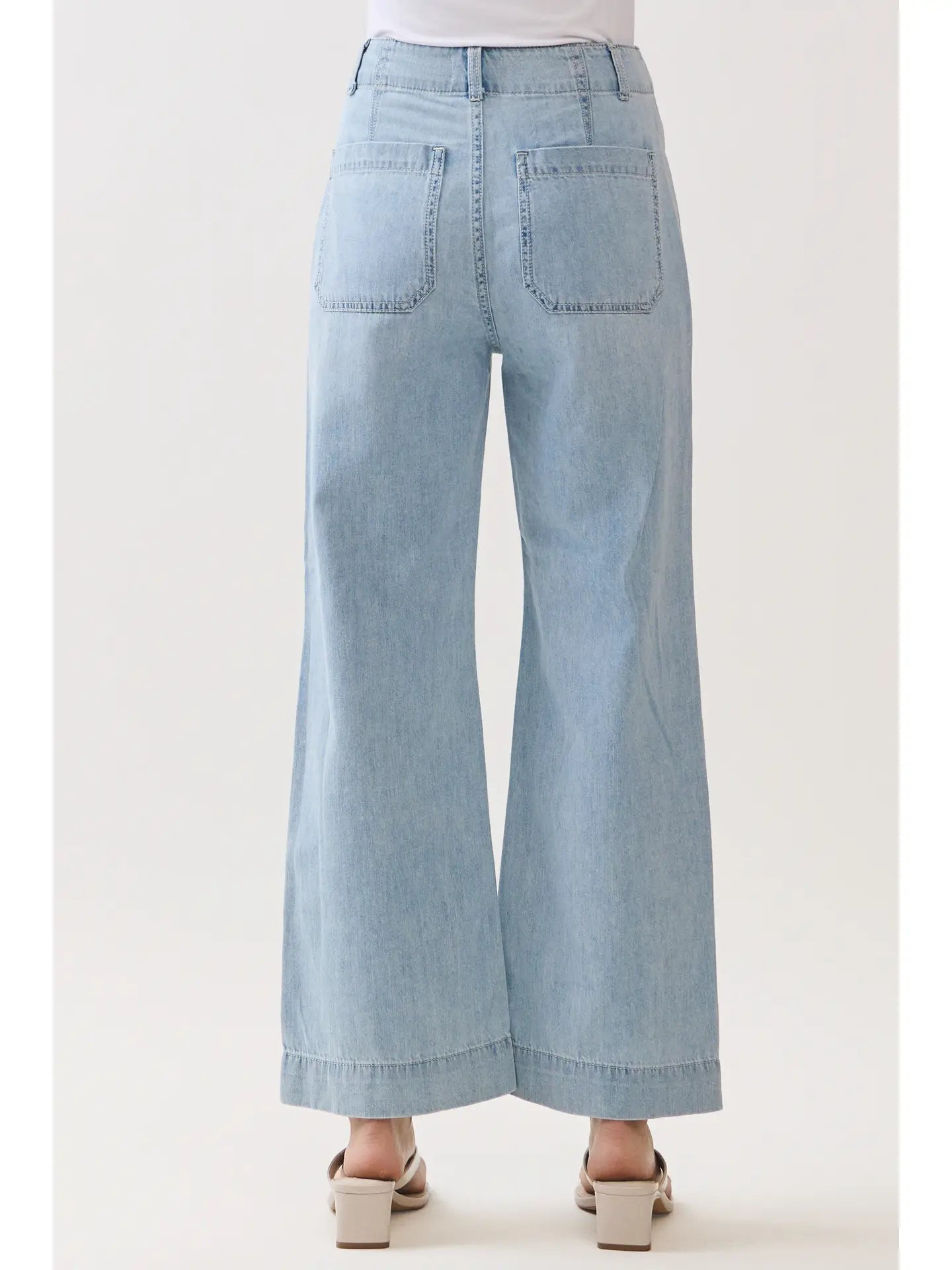Rosa Lightweight A Line Jeans With Darts