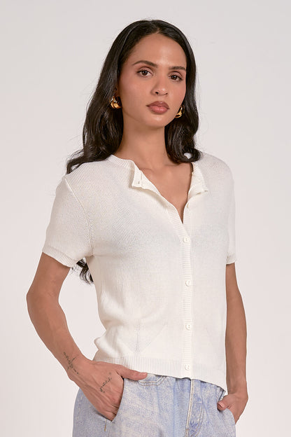Short Sleeve Cardigan