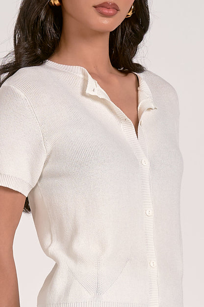 Short Sleeve Cardigan