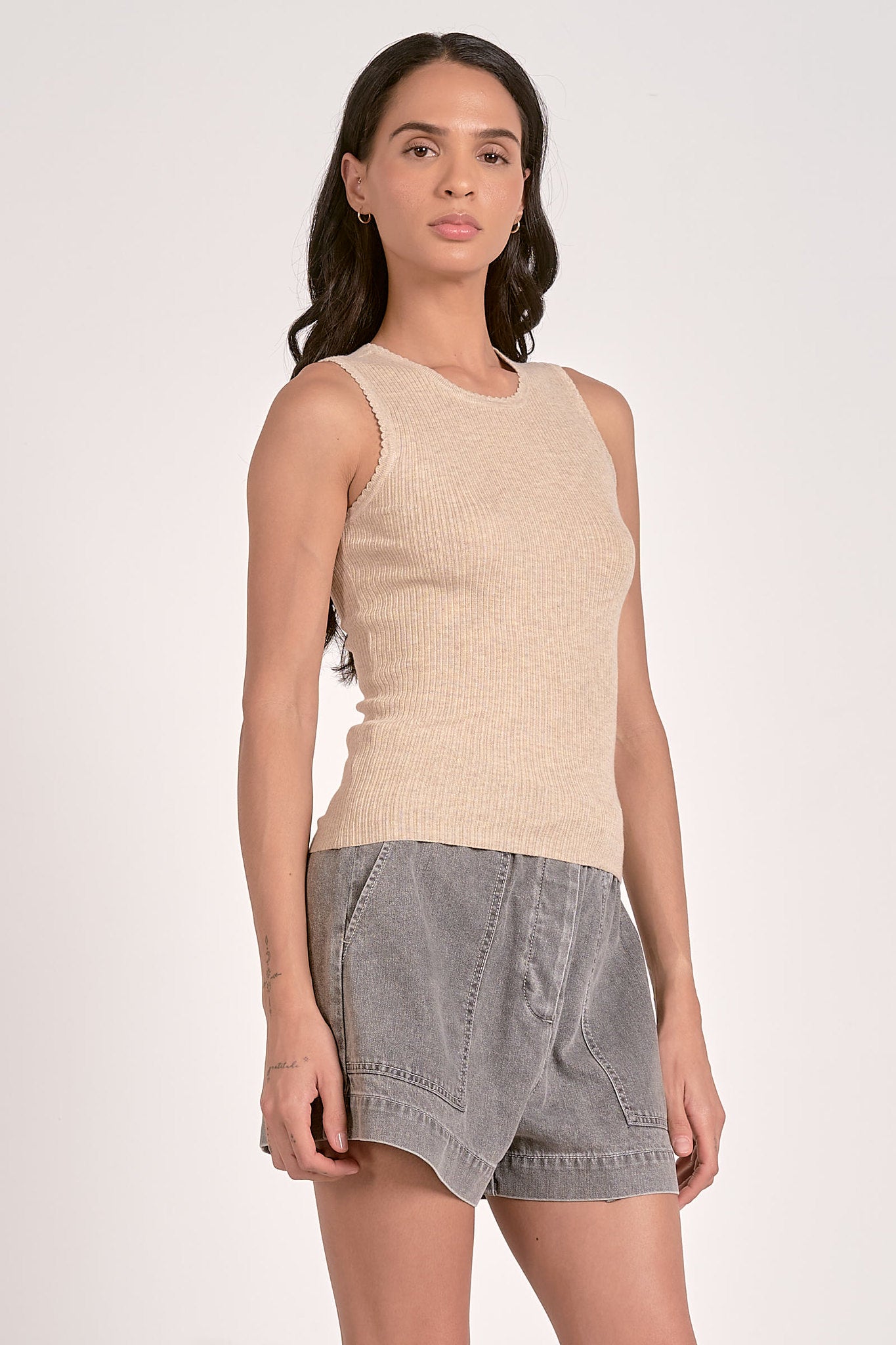 Ribbed Knit Tank