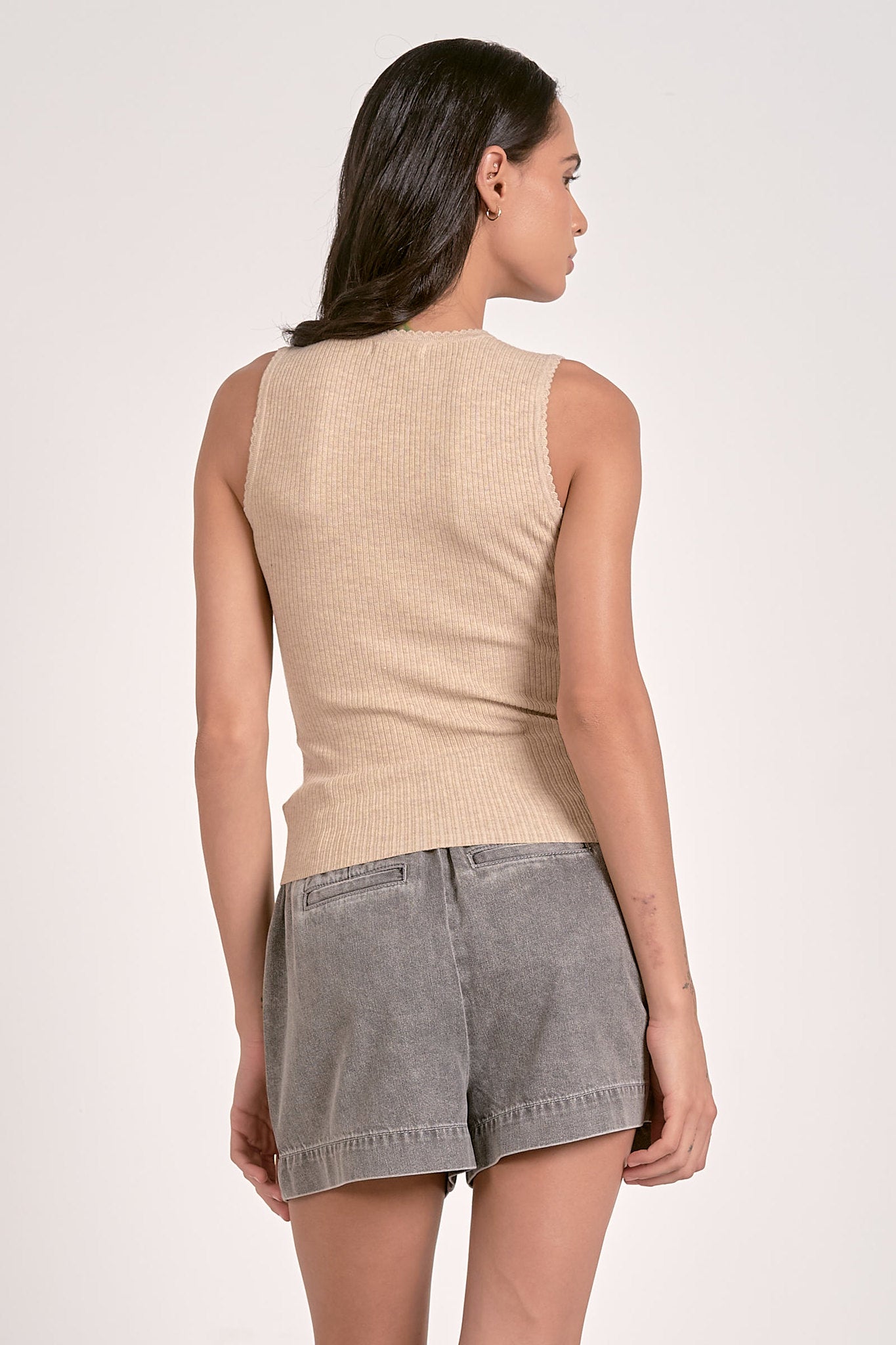 Ribbed Knit Tank
