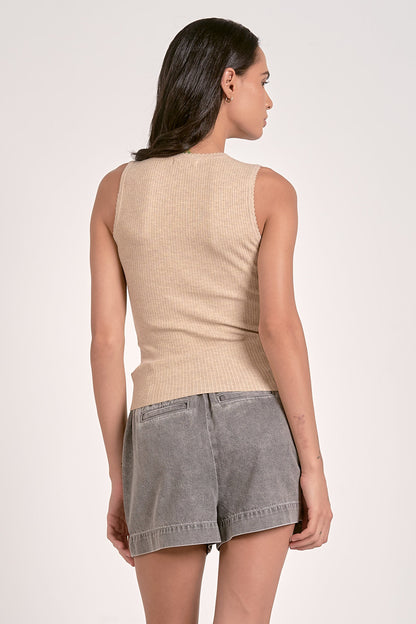 Ribbed Knit Tank