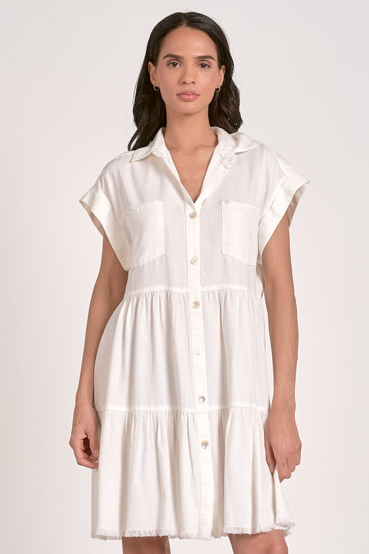 Tiered Mini Dress
