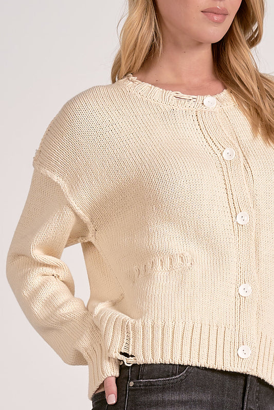 Distressed Cardigan