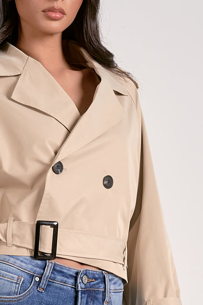 Cropped Trench by Elan