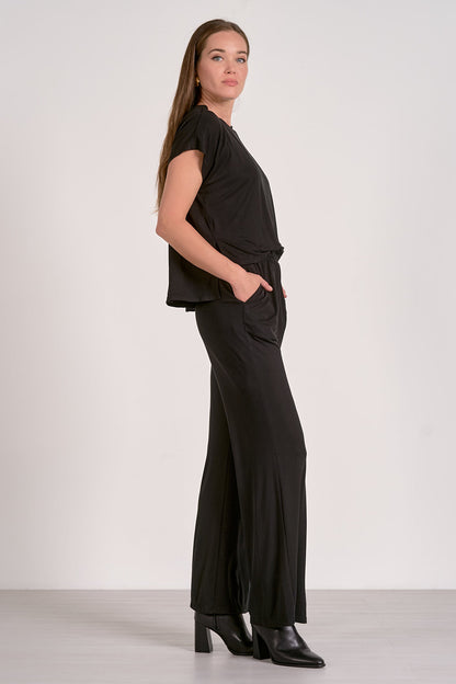 French Tuck Jumpsuit