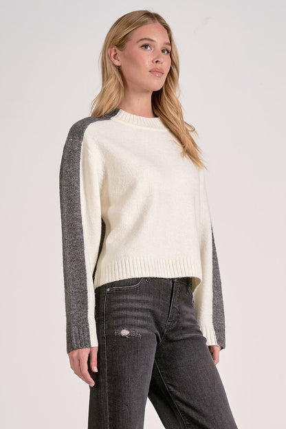 Front to Back Color Block Sweater