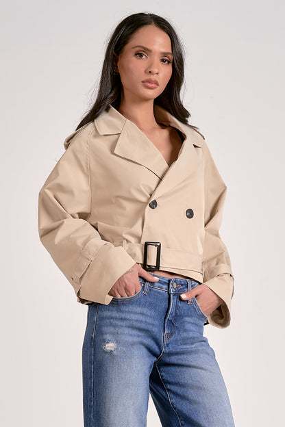 Cropped Trench by Elan