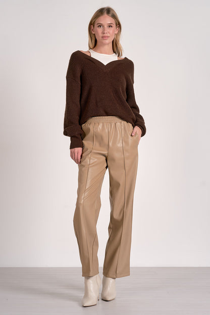 Layered Look Sweater