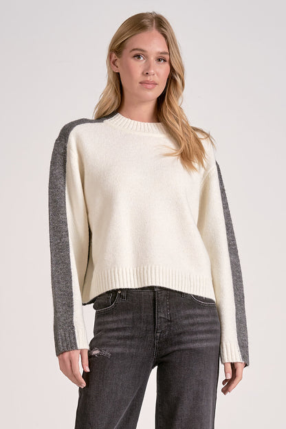Front to Back Color Block Sweater