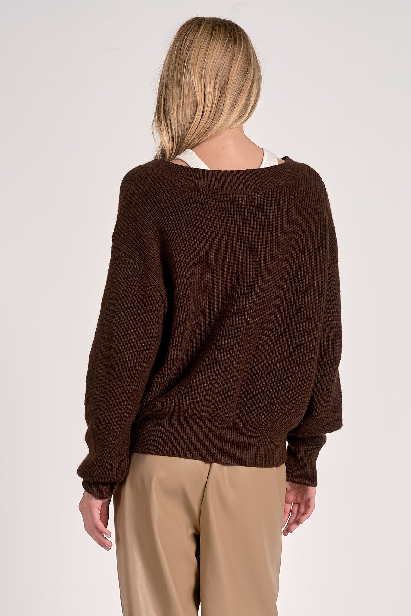 Layered Look Sweater