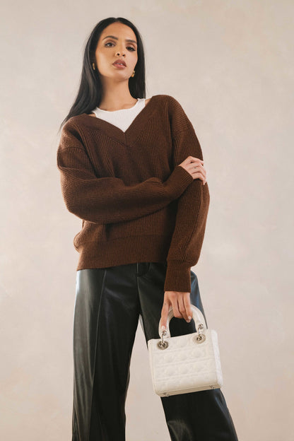 Layered Look Sweater