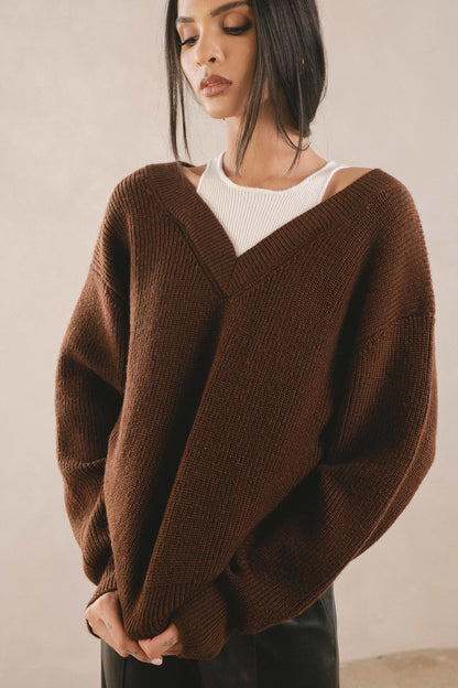 Layered Look Sweater