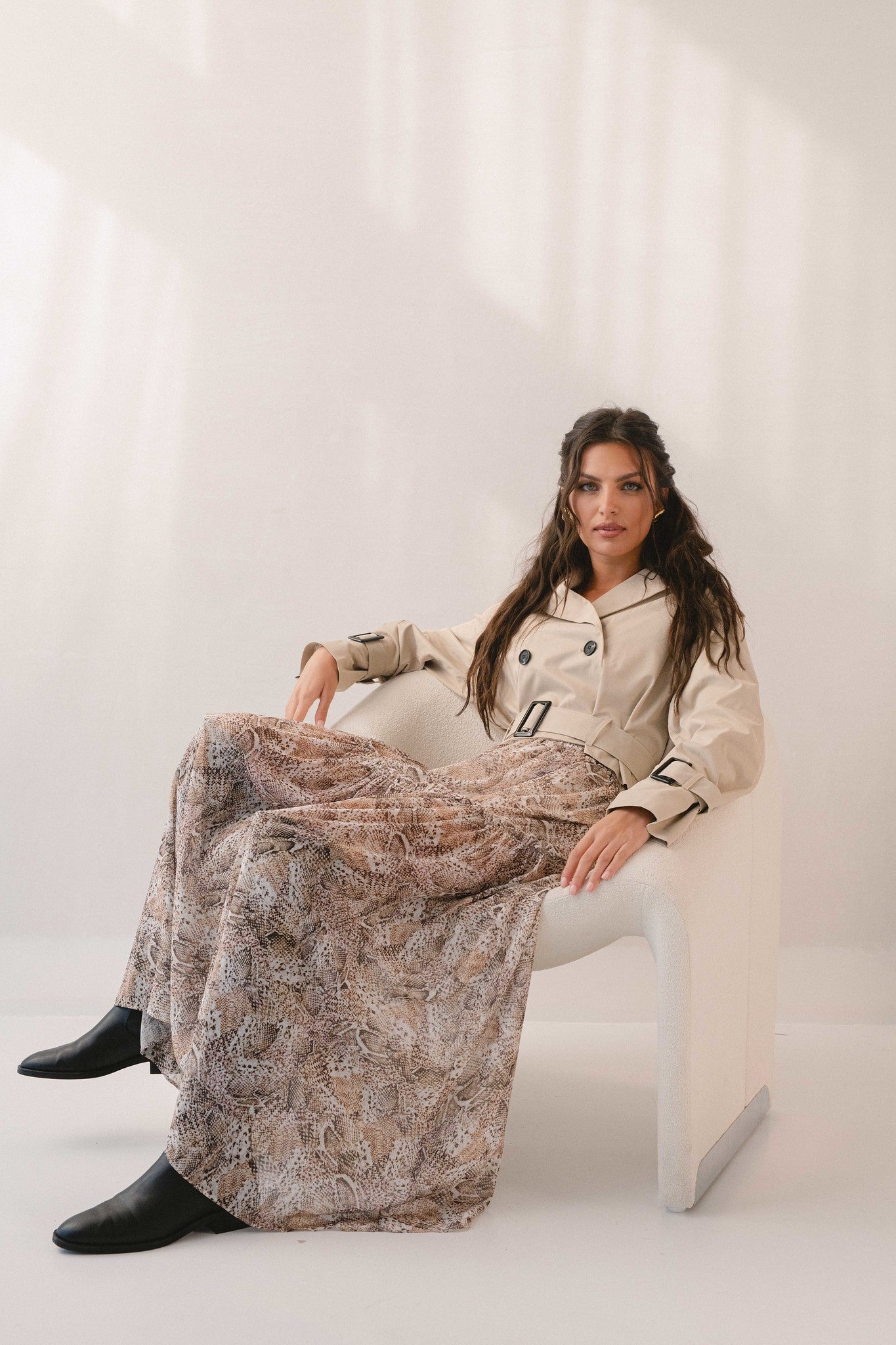 Cropped Trench by Elan