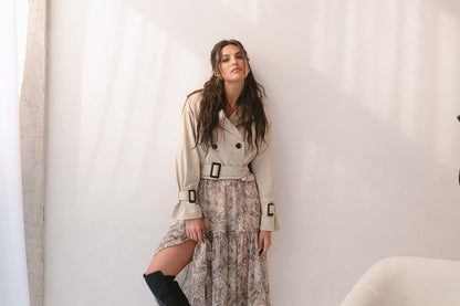 Cropped Trench by Elan