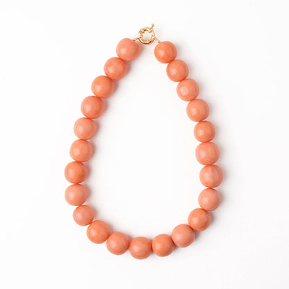 Iris Large Resin Bead Necklace