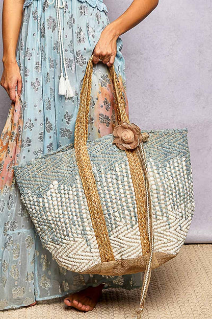 Woven Beach Tote